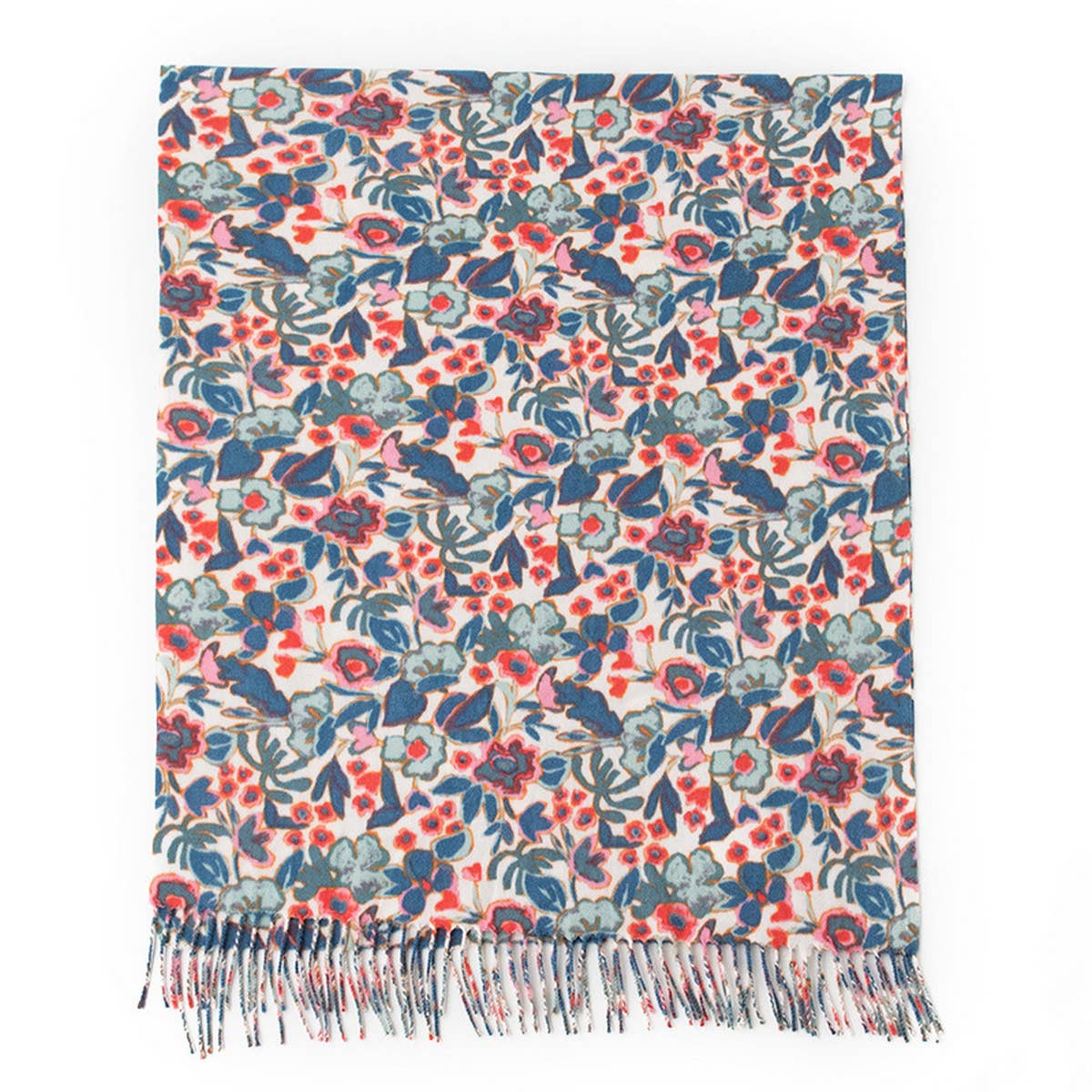 Blossom Soft Floral Large Scarf